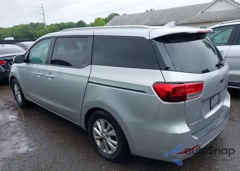 2016 Kia Sedona Lx из США, поврежденный, VIN KNDMB5C11G6188094
